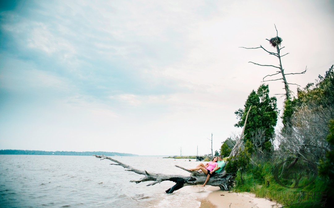 Samantha + Larry :: Eastern NC Engagement Session